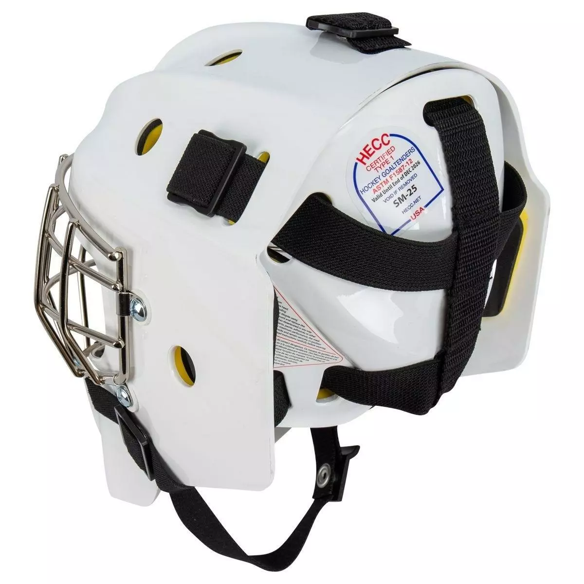 Målvaktsmask CCM AXIS A1.5 Certified Straight Bar Yth. 6 Målvaktsmask CCM AXIS A1.5 Certified Straight Bar Yth. - Bild 4