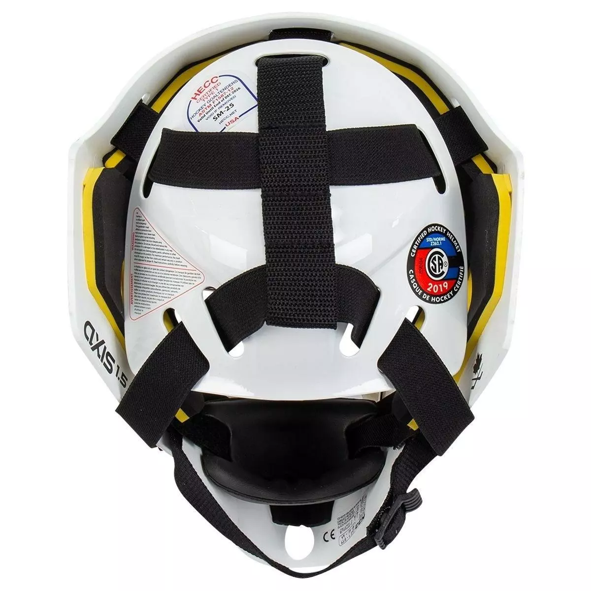 Målvaktsmask CCM AXIS A1.5 Certified Straight Bar Yth. 7 Målvaktsmask CCM AXIS A1.5 Certified Straight Bar Yth. - Bild 5