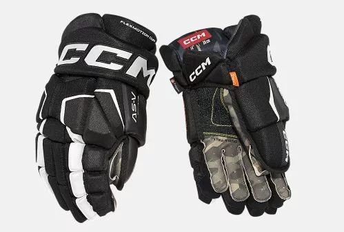 CCM Handske AS-V Sr Black/White 3 CCM Handske AS-V Sr Black/White