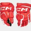 CCM Handske Tacks AS-V Sr Red/White -Billig CCM Butik ccm handske tacks as v sr redwhite