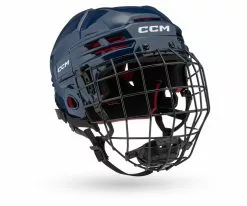 CCM Hockeyhjälm Tacks 70 Combo JR Navy