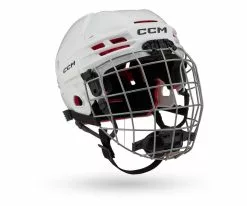 CCM Hockeyhjälm Tacks 70 Combo JR White