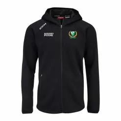 CCM Hoodie Locker Room Full Zip FBK Jr