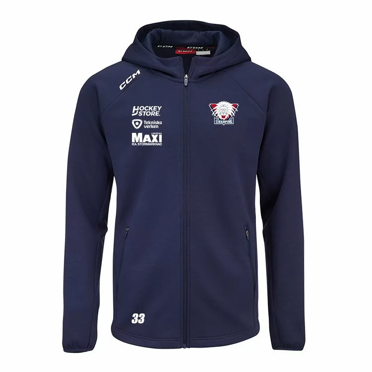 CCM Hoodie Locker Room Full Zip LHC Jr 4 CCM Hoodie Locker Room Full Zip LHC Jr - Bild 2