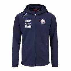 CCM Hoodie Locker Room Full Zip LHC Jr