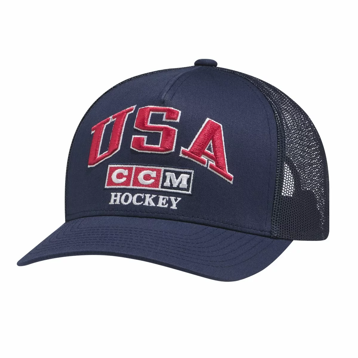 CCM Keps Meshback Trucker Team USA 3 CCM Keps Meshback Trucker Team USA