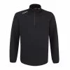 CCM Locker Room 1/4 Zip JR Black -Billig CCM Butik ccm locker room 14 zip jr black
