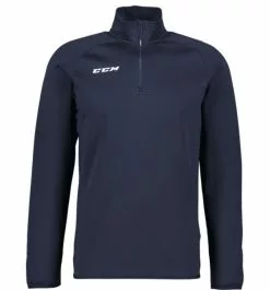 CCM Locker Room 1/4 Zip JR Navy