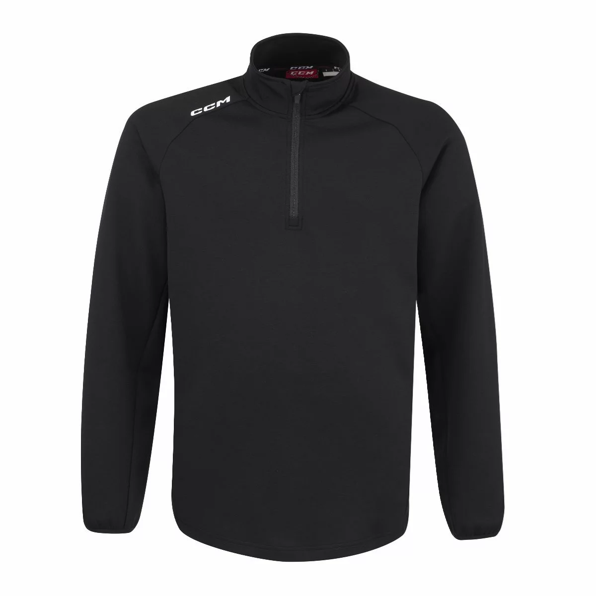 CCM Tröjor 1/4 Zip Locker Top Sr. - XS, SVART 3 CCM Tröjor 1/4 Zip Locker Top Sr. - XS, SVART