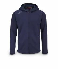 CCM Locker Room Fullzip Hood JR Navy