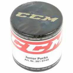 CCM Puck 3-pack Jr