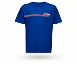 CCM Retro 3 Block Tee Sr Royal