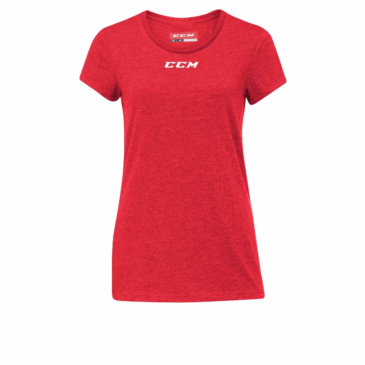 CCM T-Shirt Women'S Crew Neck SR Red 3 CCM T-Shirt Women'S Crew Neck SR Red