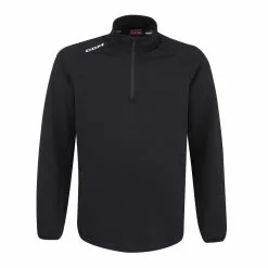 CCM Tröja Locker 1/4 Zip JR Black